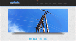 Desktop Screenshot of probstelectric.com